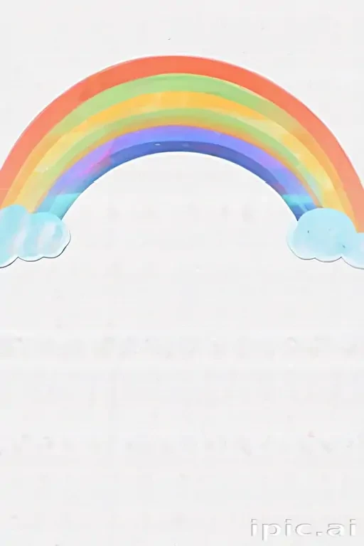 transparent background rainbow clipart