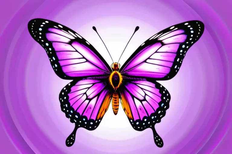 butterfly purple