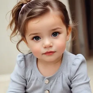 cute and young