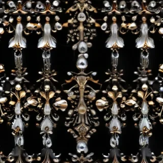 sparkling black background