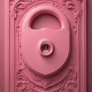 pink lock screen