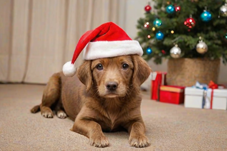 christmas dog pics