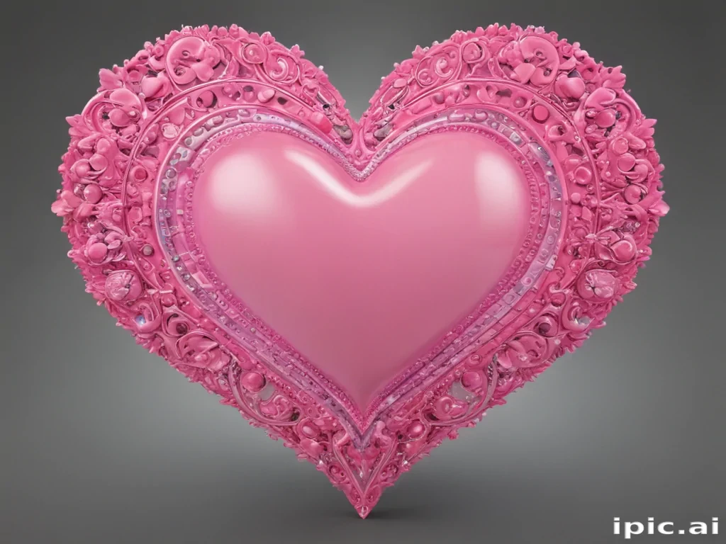 pink heart png