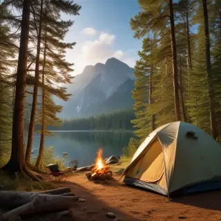 camping background