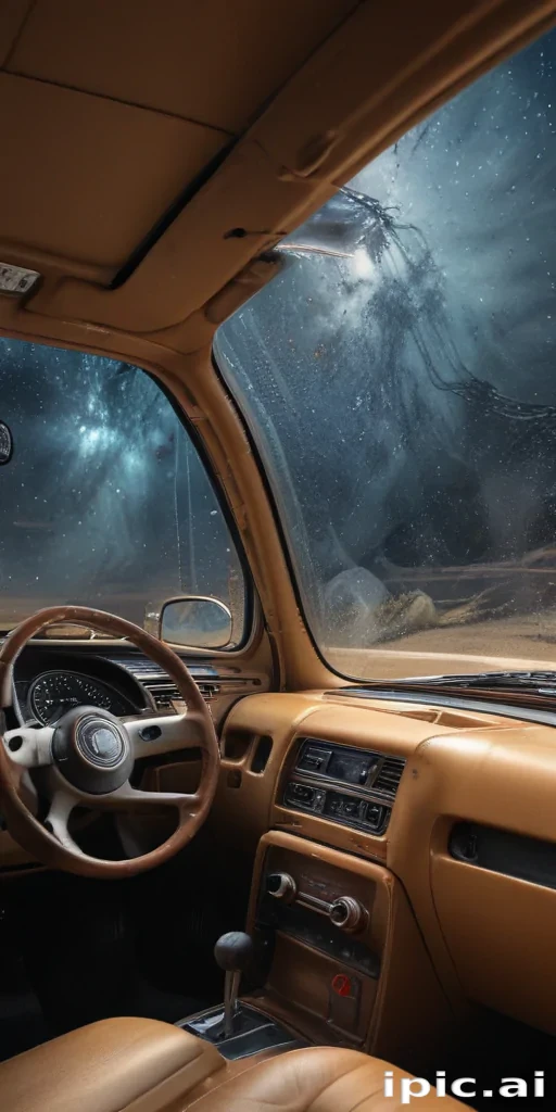 inside car background