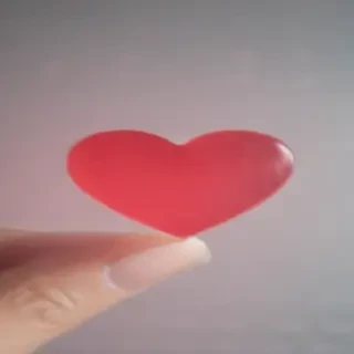 blurry heart
