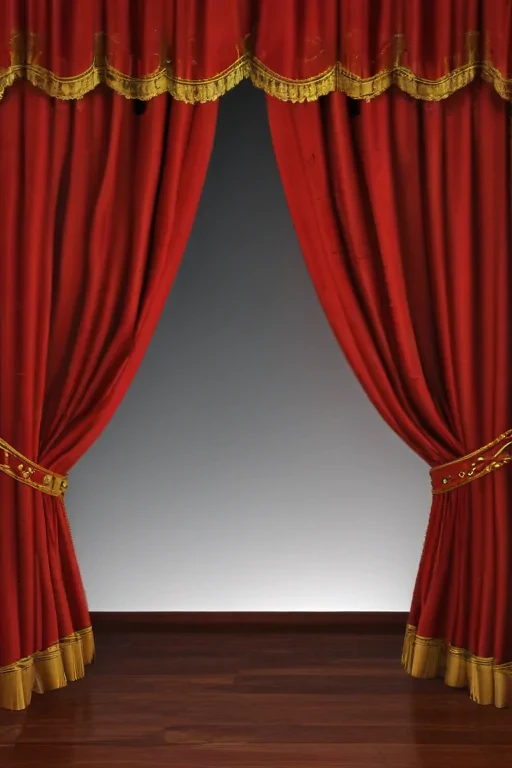 red curtain png