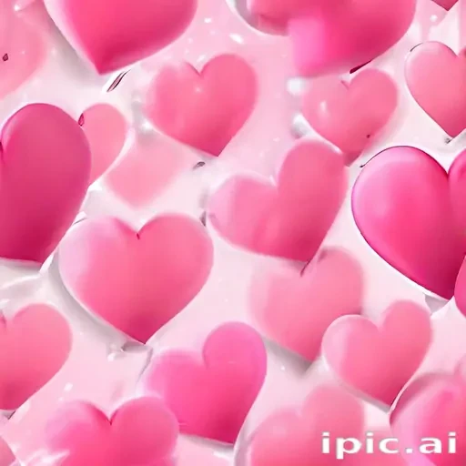 pink heart background
