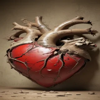 broken heart background
