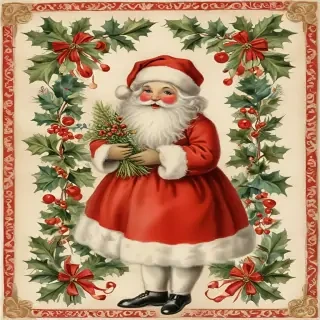 free printable vintage christmas images
