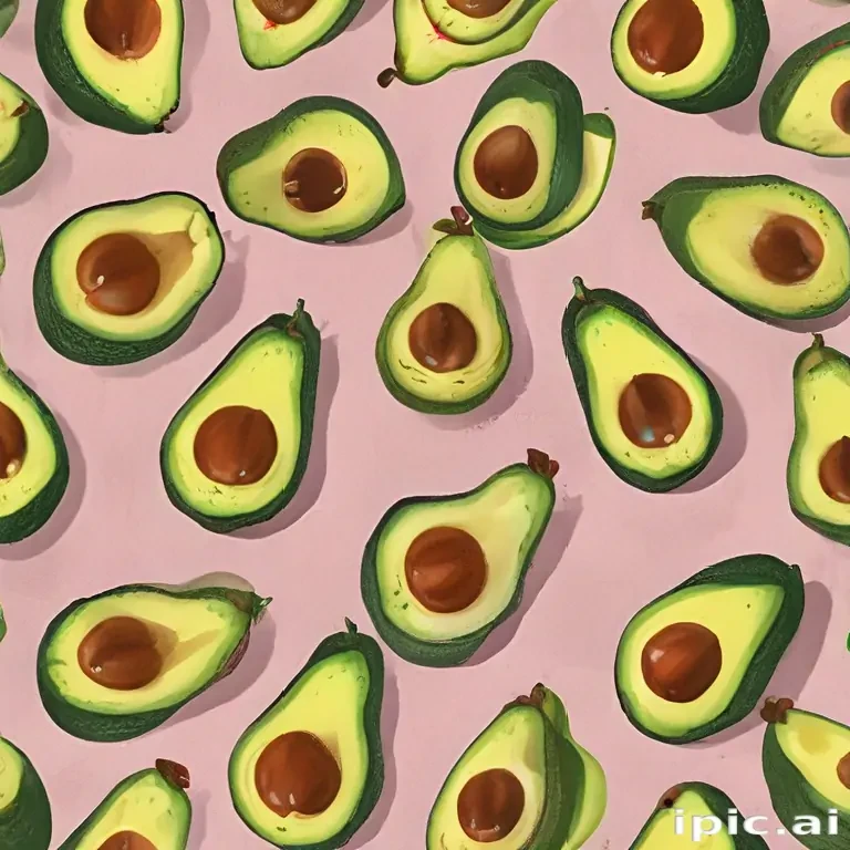 cute avocado wallpaper