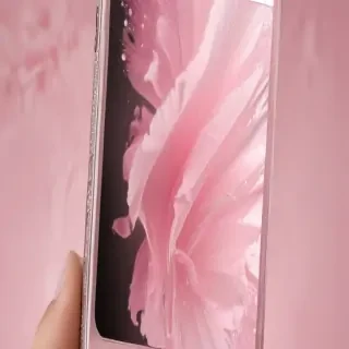 light pink phone background