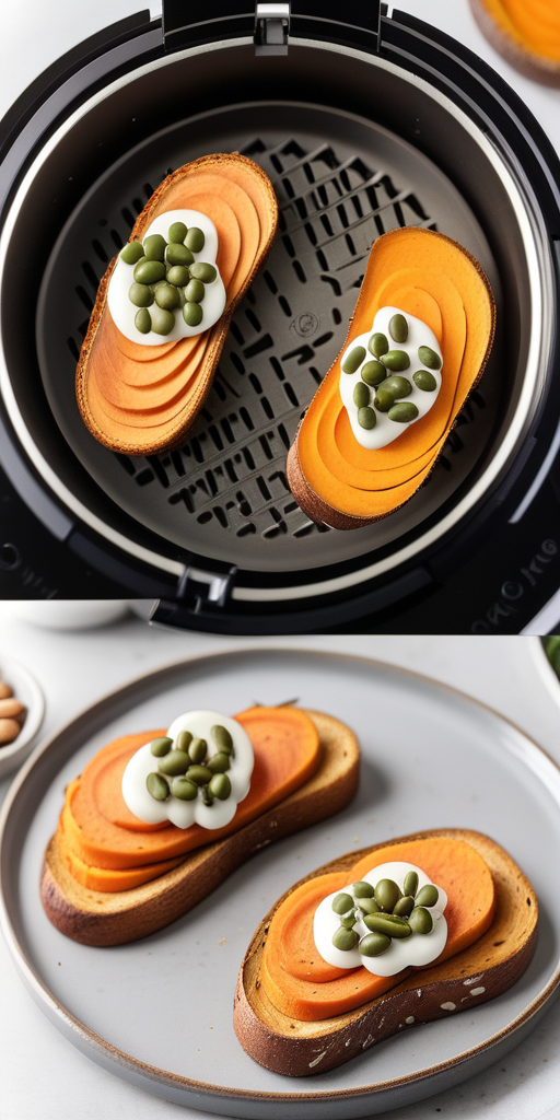 sweet potato toast air fryer