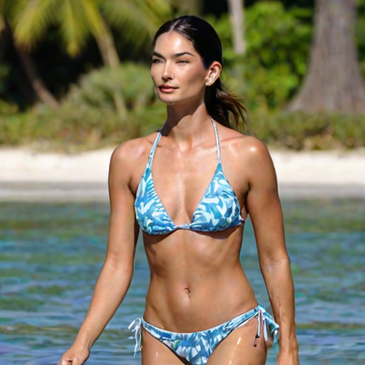 Lily Aldridge in bikini