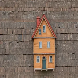 background of a house