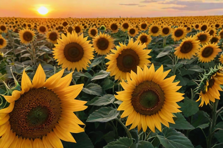 sunflowers aesthetic