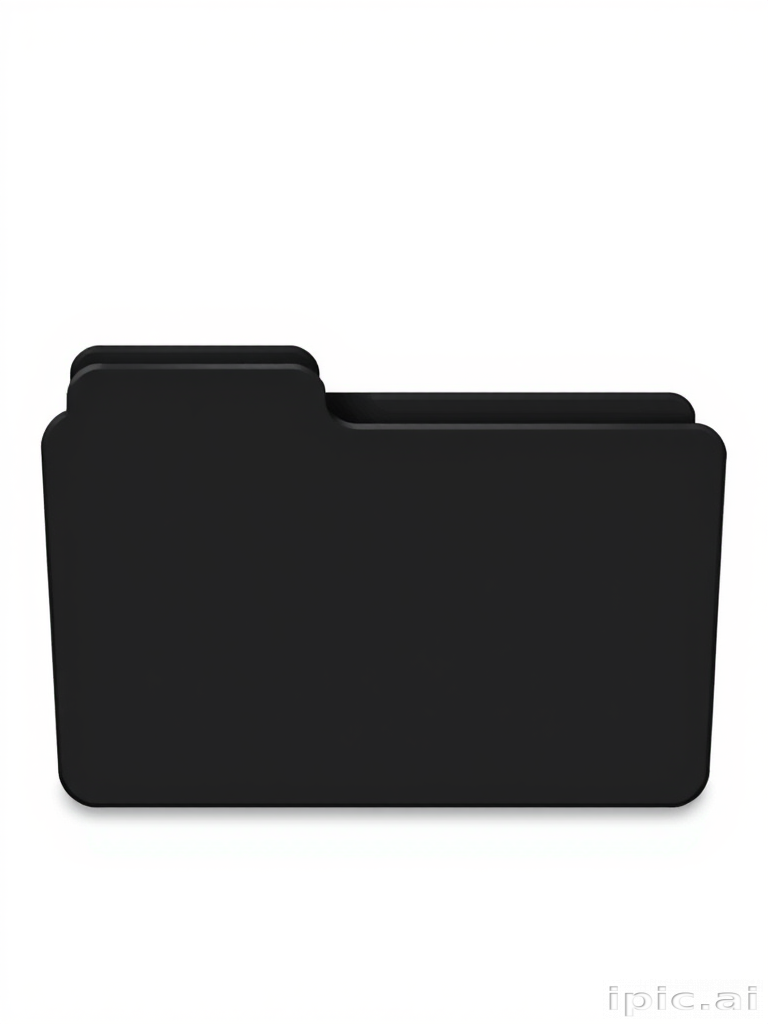 black folder png
