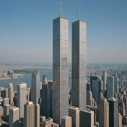 twin towers transparent