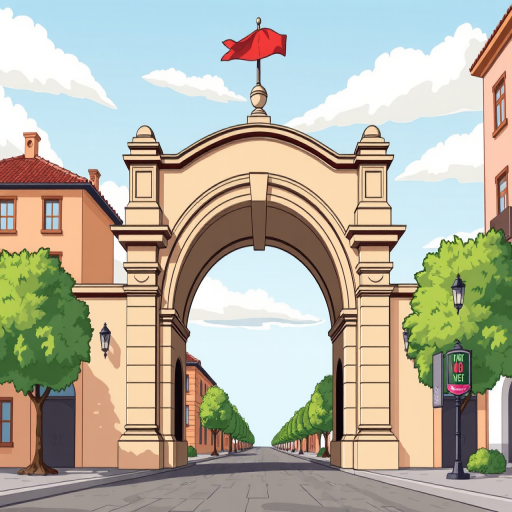 archway clipart