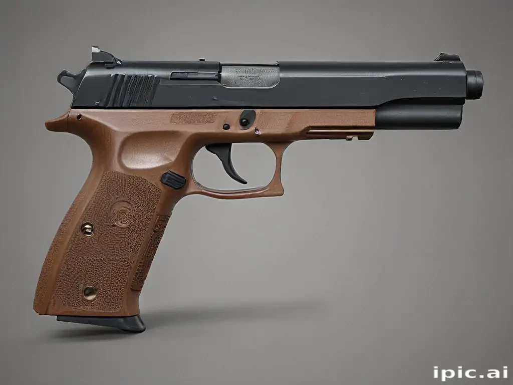 gun no background