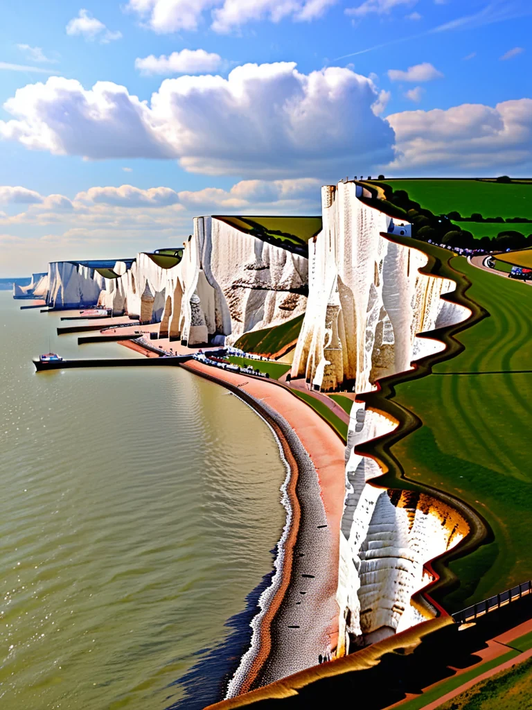 white cliffs of dover