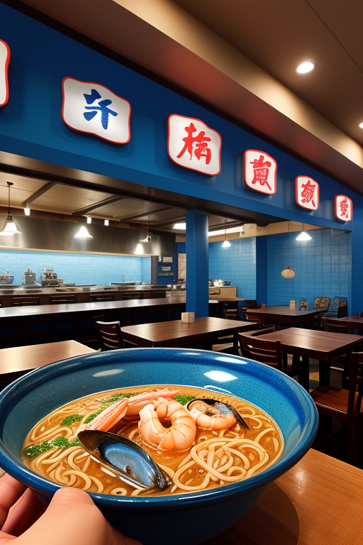 all blue seafood and ramen house