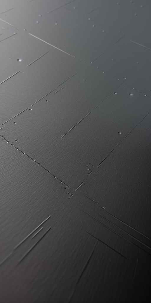 Textured Surface with Subtle Patterns and Reflective Elements in Dark Tones