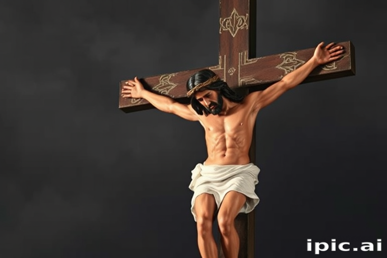pic of jesus christ on cross