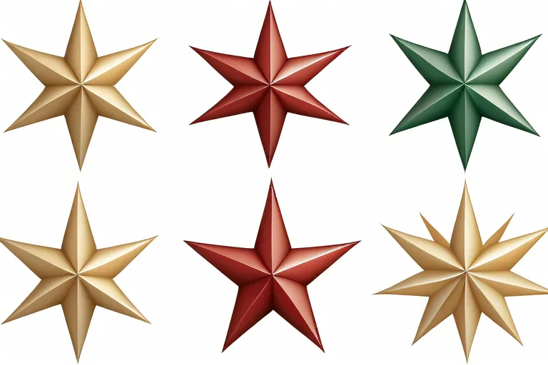 christmas stars clip art