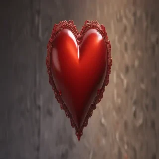 red heart