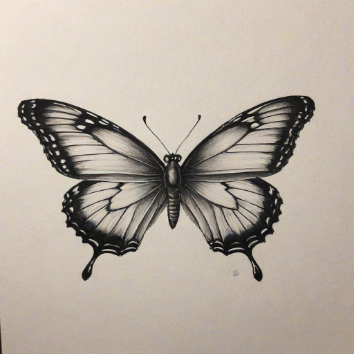 buterfly drawings