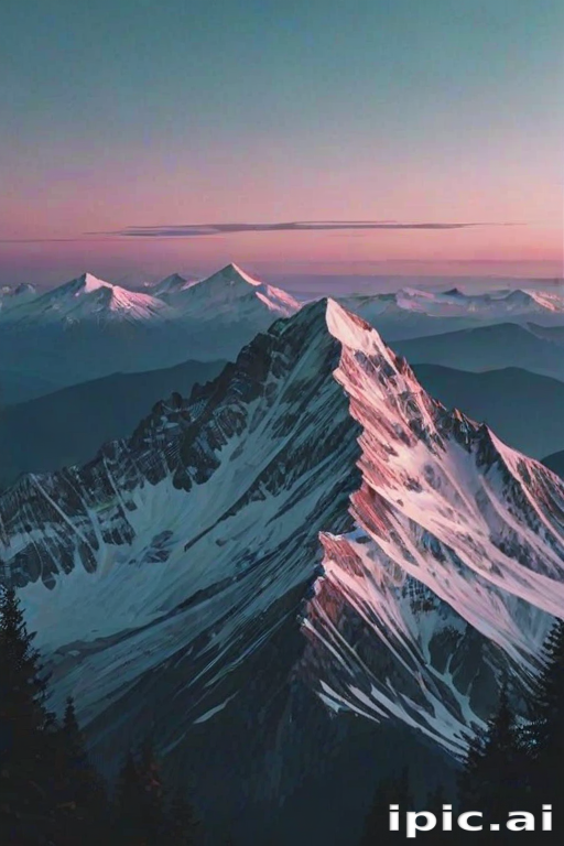aesthetic mountain wallpaper