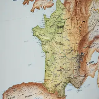 map of france