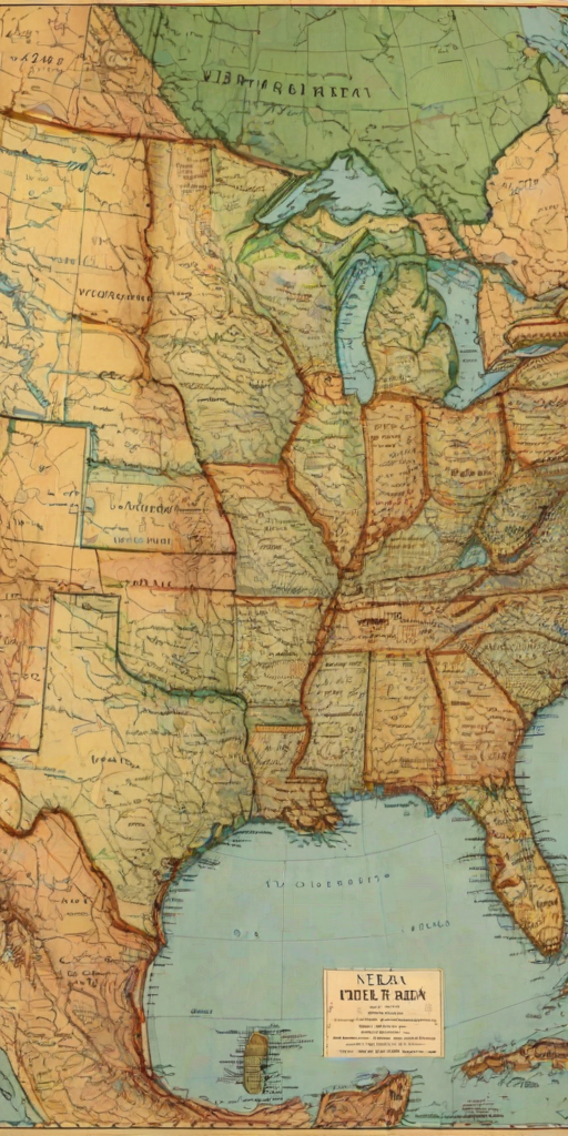 map of usa