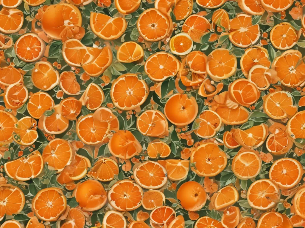 cute orange wallpaper