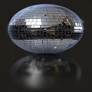 mirrorball png