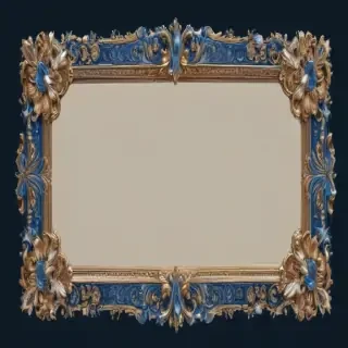 blue border png