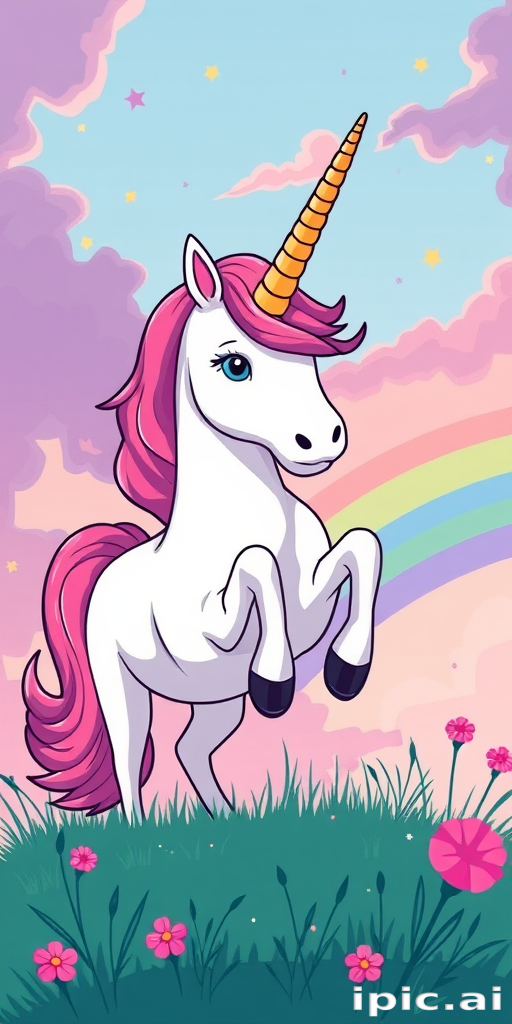 clip art unicorn