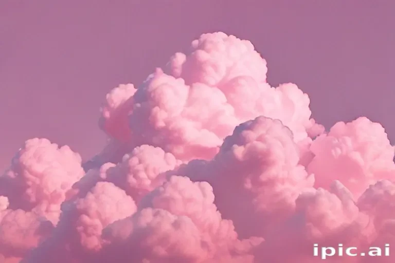 pink cloud aesthetic