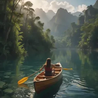 canoeing png