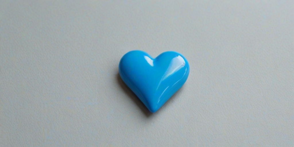 blue heart