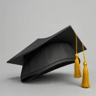grad hat png