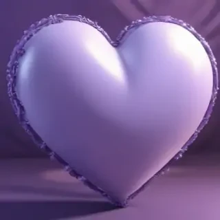 light purple heart wallpaper