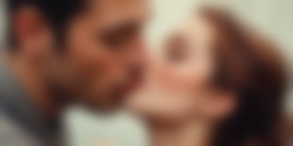 kissing aesthetic