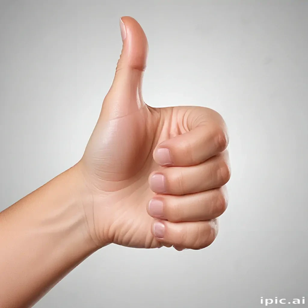 transparent thumbs up