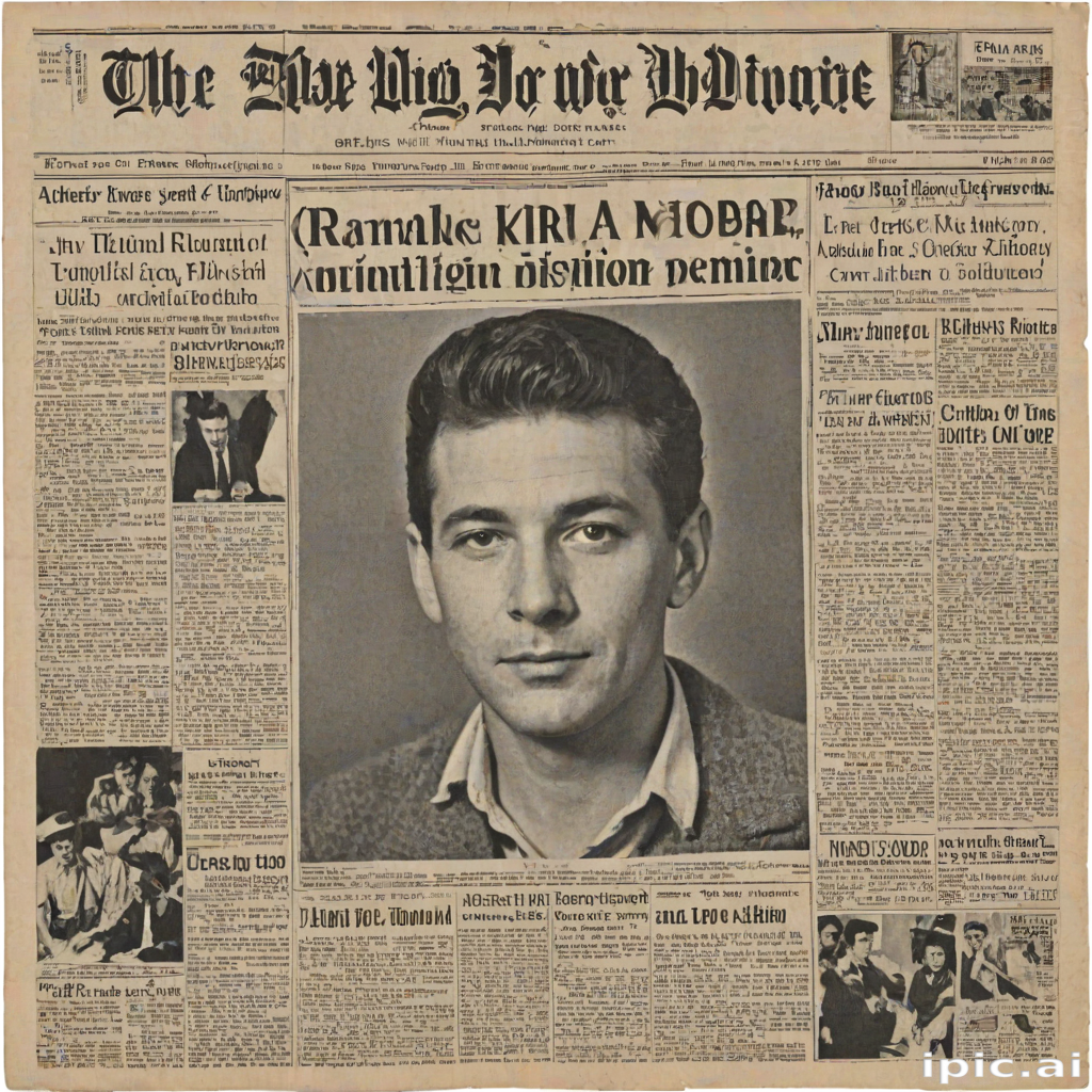 newspaper collage png
