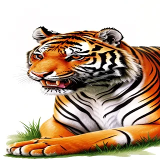 illustration tiger