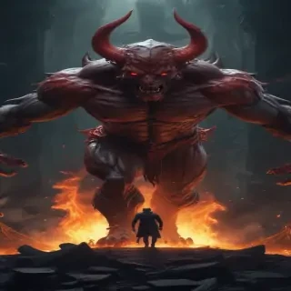 wallpaper of the devil