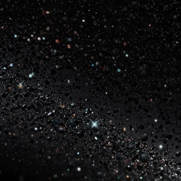 black sparkles background
