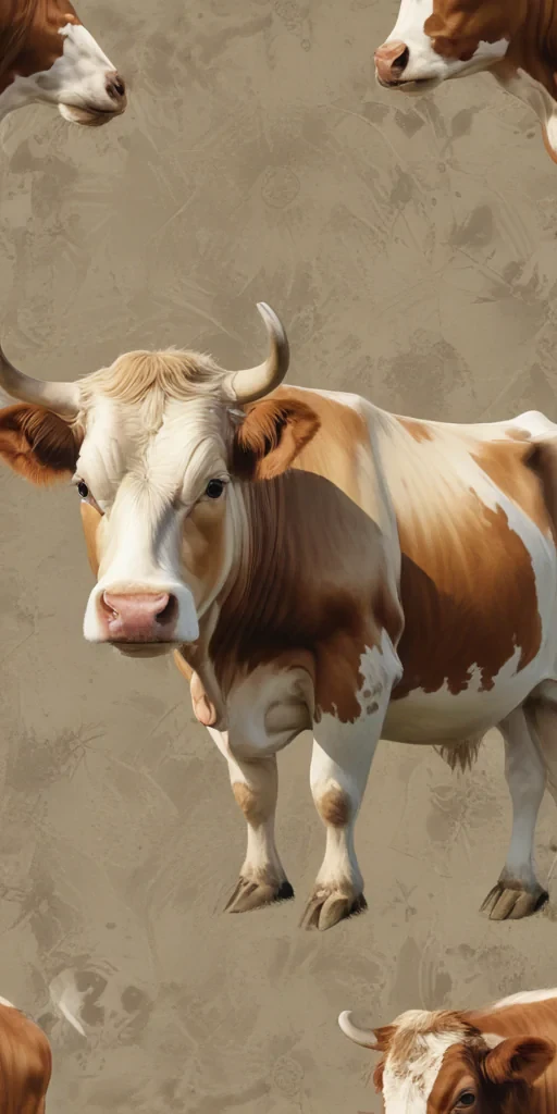 aesthetic cow print wallpaper